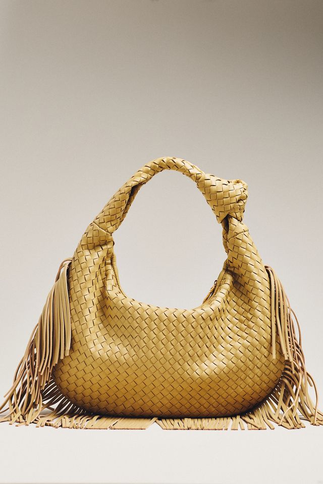 The Brigitte Fringe Satchel by Melie Bianco