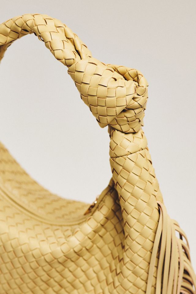 The Brigitte Fringe Satchel by Melie Bianco