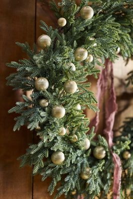 Shatterproof Mini Bauble Garland, 4.5'
