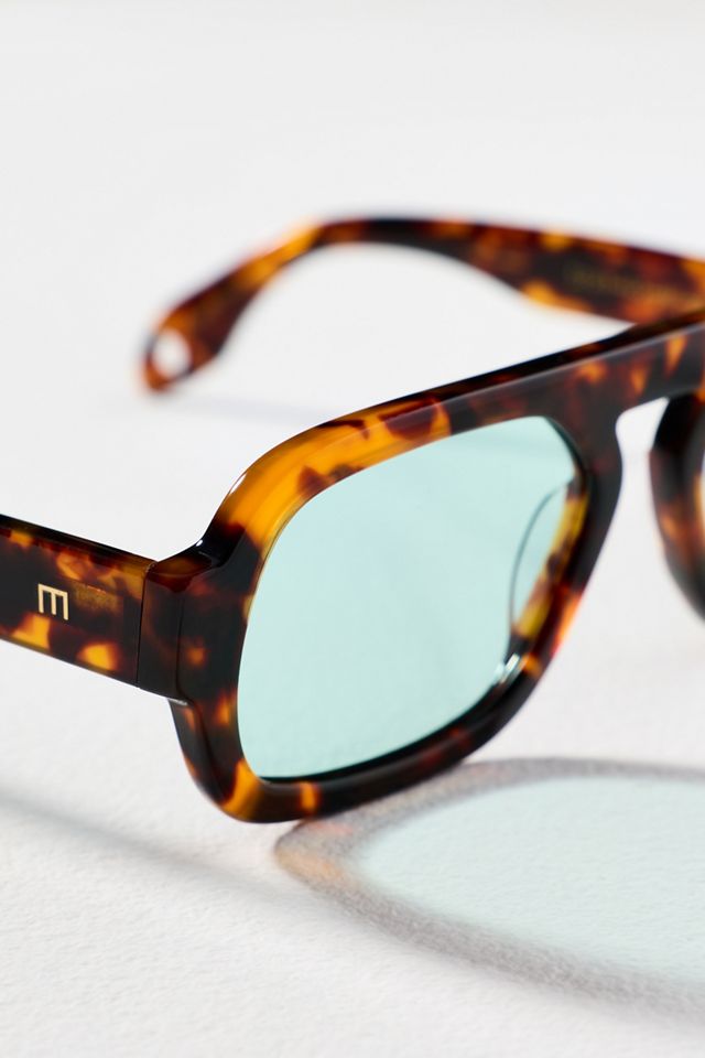 Elisa Johnson Jane Tortoiseshell Sunglasses | Anthropologie display picture 1