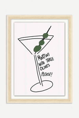 Anthropologie Have A Sip Wall Art In Multi