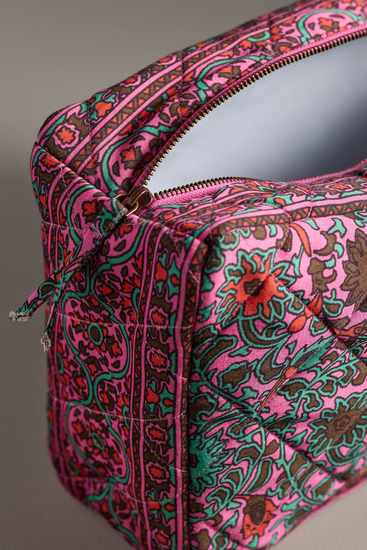 Llani Quilted Cosmetic Case