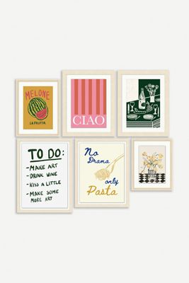 Chronicles of Comfort Gallery Wall Art, Set of 6