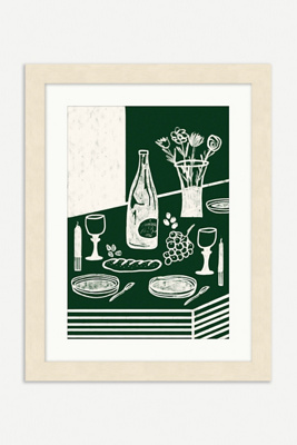 Anthropologie Pasta Night Wall Art In Multi