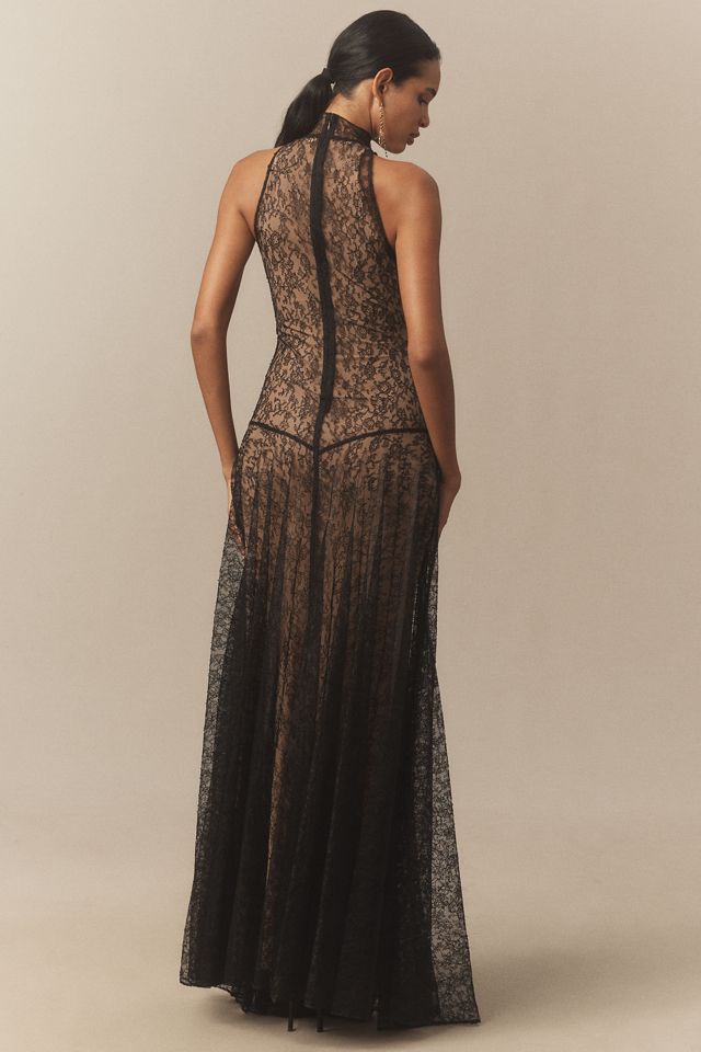De La Vali Foehn Halter Maxi Dress #1