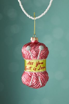 Knitting Ornament