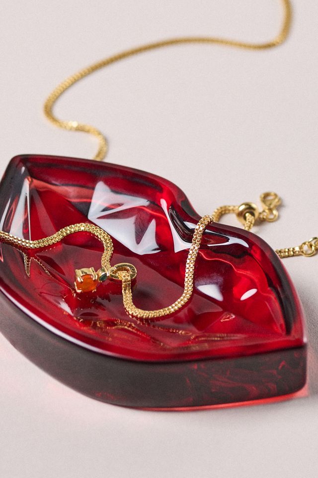 Cut Glass Trinket Dish #3