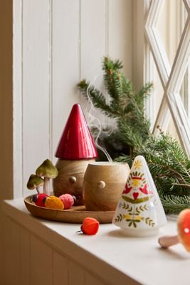 Wooden Gnome Candle, Lavender Balsam