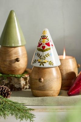 Wooden Gnome Candle, Lavender Balsam