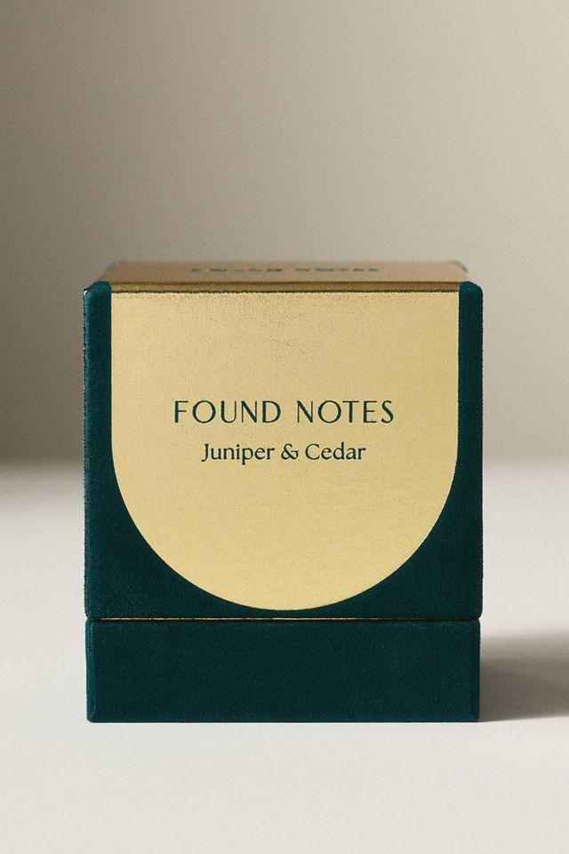 Found Notes Woody Juniper & Cedar Candle #3