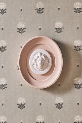 STATUETTE Pink Plaster Framed Intaglio Gallery Wall Charm