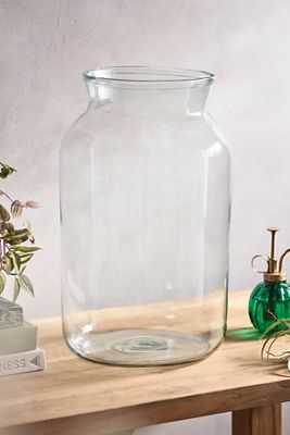 Recycled Glass Jar Terrarium
