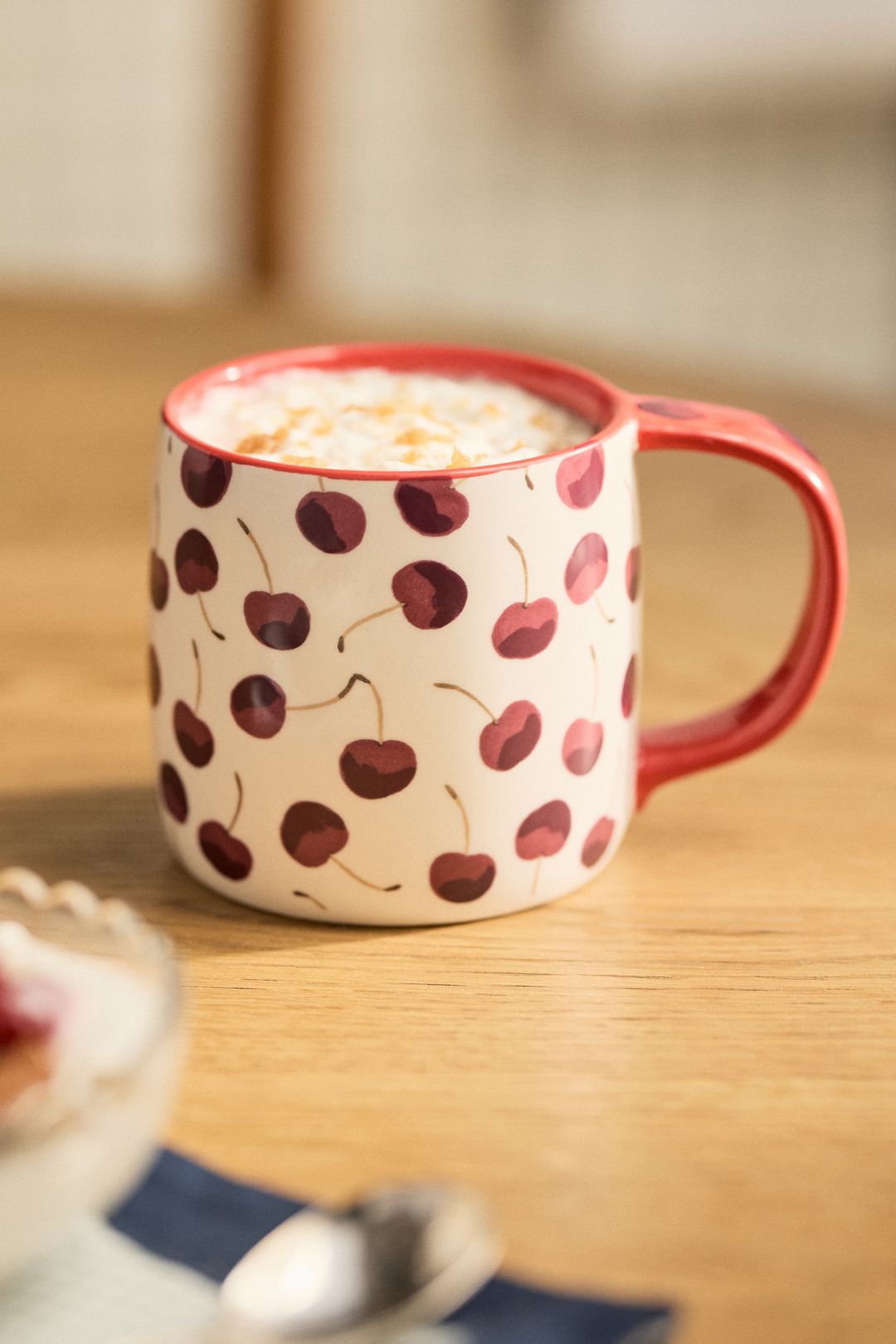 Berry Berry Stoneware Mug - Cherry, One Size