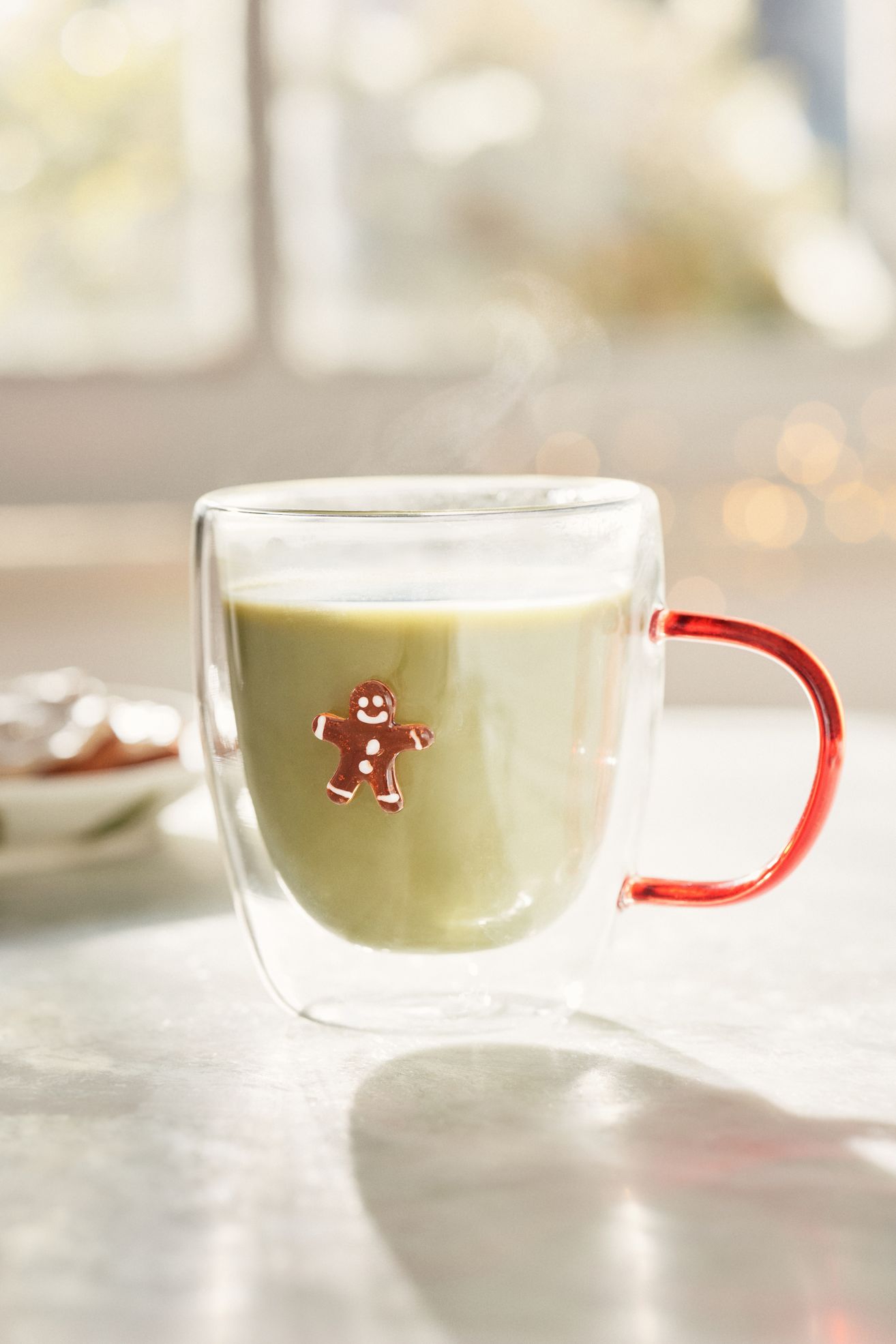 Icon Glass Mug: Holiday Edition - Gingerbread, Standard, One Size