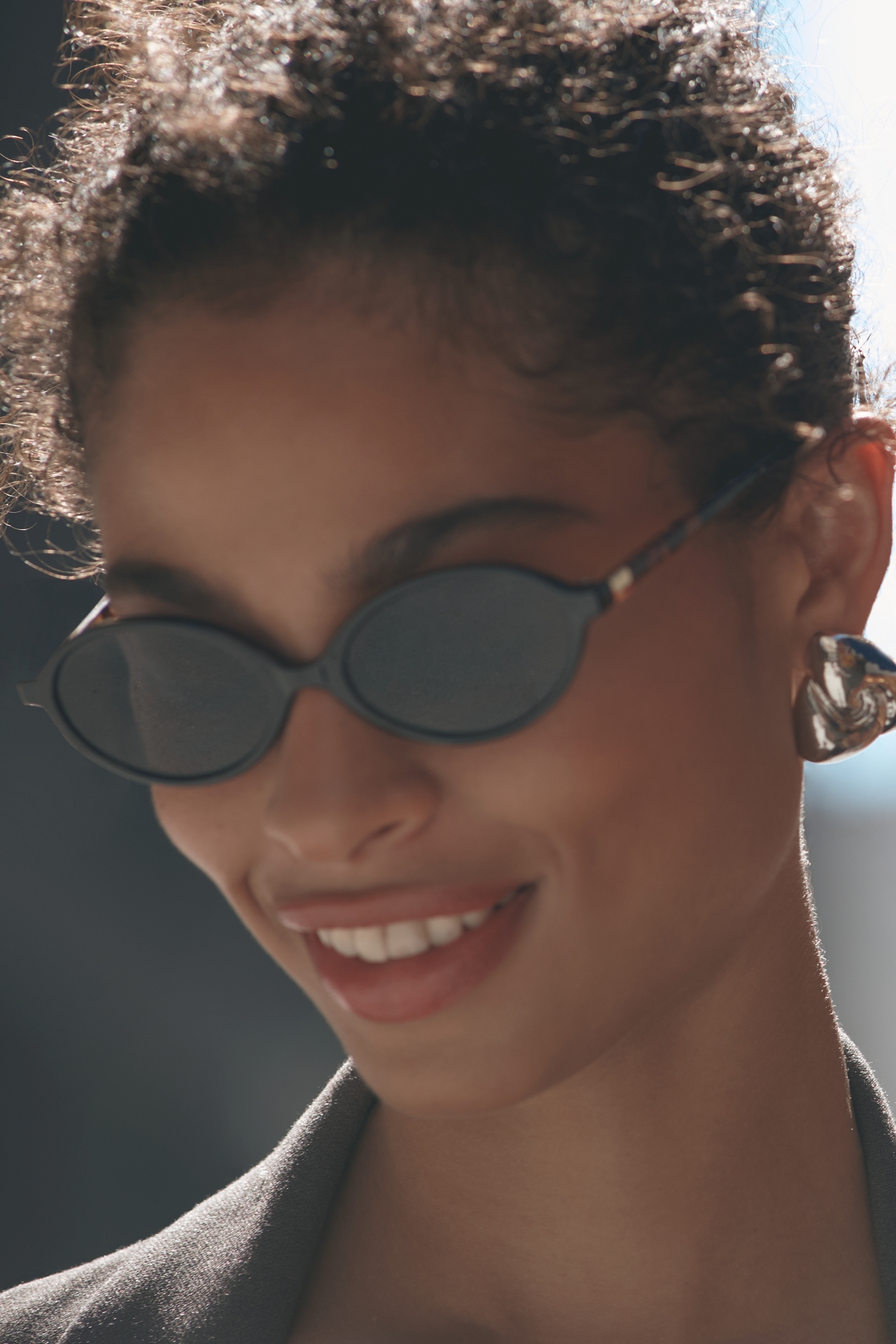 Eyeking Slim Tiny Oval Sunglasses