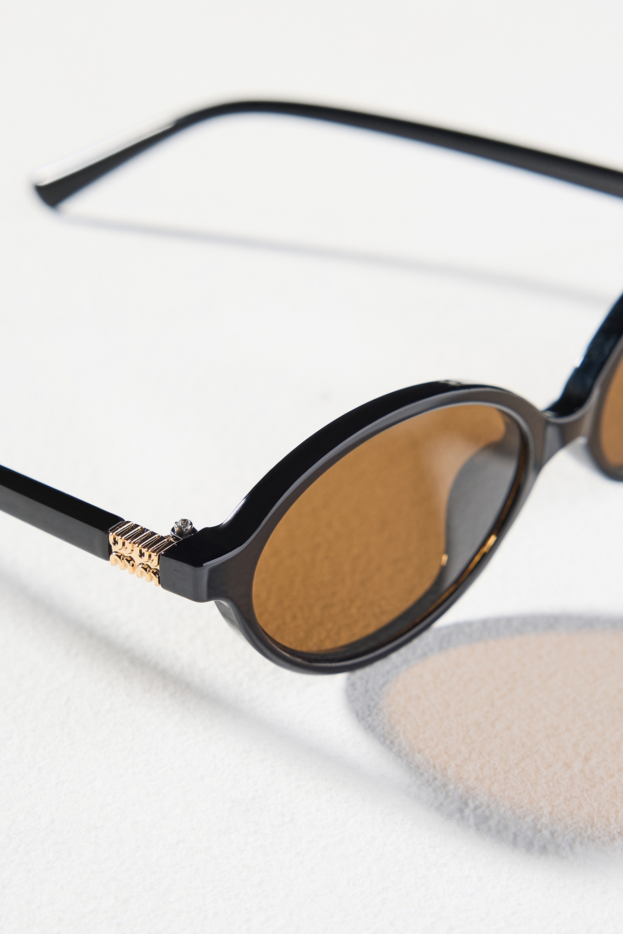 Eyeking Slim Tiny Oval Sunglasses