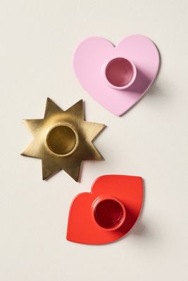 Tia Metal Icon Candle Holder
