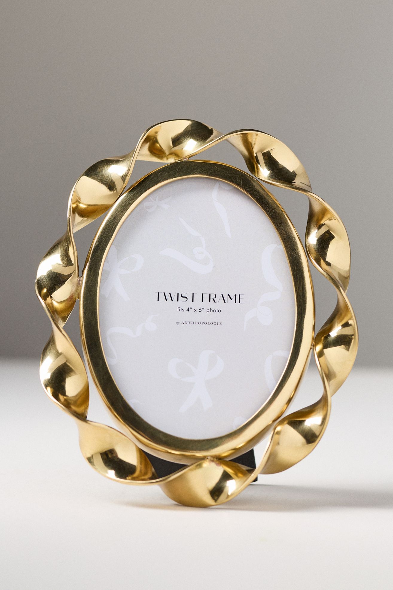 Gold Twist Frame - Gold, Standard, 4" X 6"