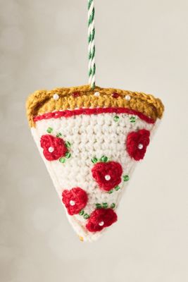 Snacks & Sips Crochet Ornament