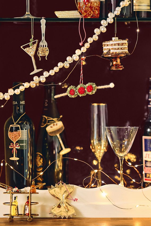 Snacks & Sips Crochet Ornament