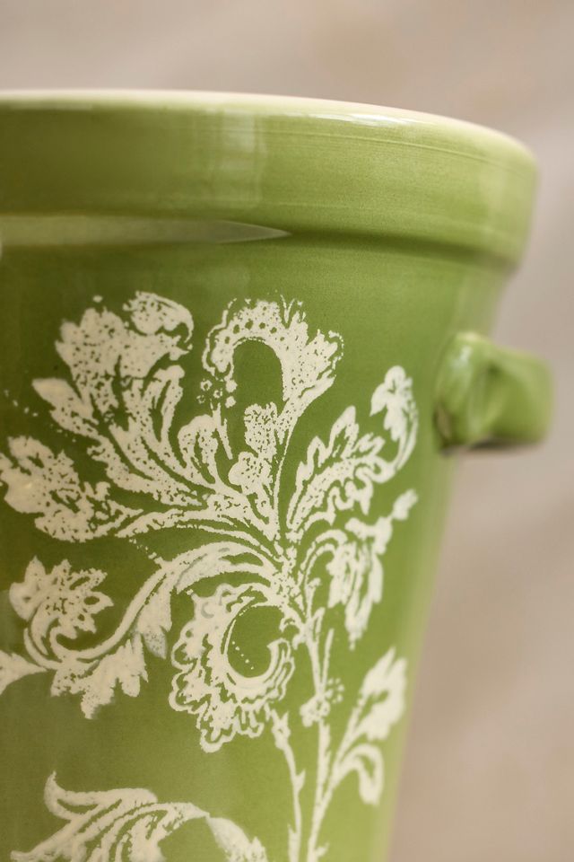Botanical Silhouette Taper Planter #2