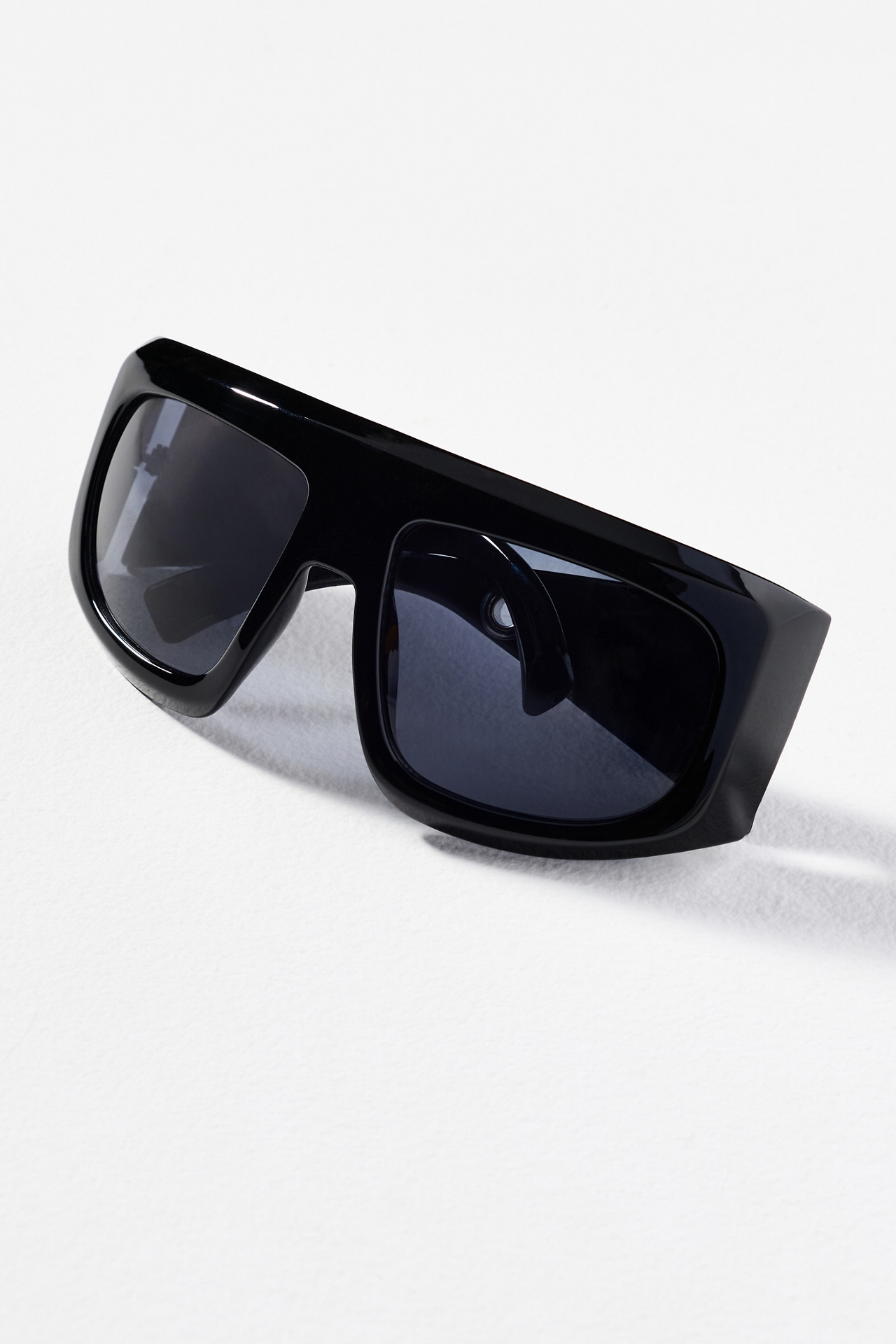 Anglo Flat-Top Wrapped Chain Sunglasses