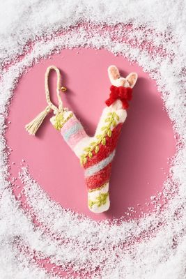 Party Animal Monogram Ornament