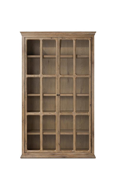Dawes Oak Display Cabinet