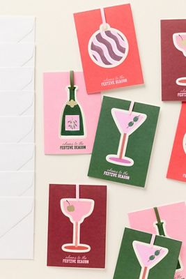 Papier x Anthropologie Pop-Out Bauble Cards, Set of 8