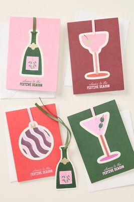 Diecut Notecards, Set of 8