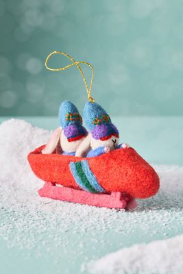 Furbish Studio Needlepoint Ornament