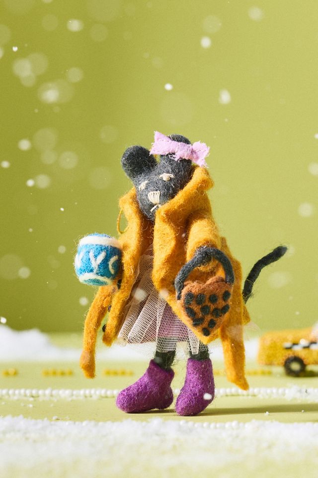 Travel Animal Felt Ornament #1