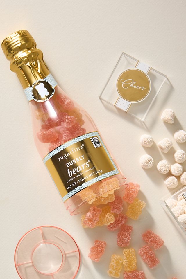 Sugarfina Pop the Champagne Bottle & Cube Box Candy Gift Set #2