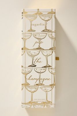 Sugarfina Pop the Champagne Bottle & Cube Box Candy Gift Set