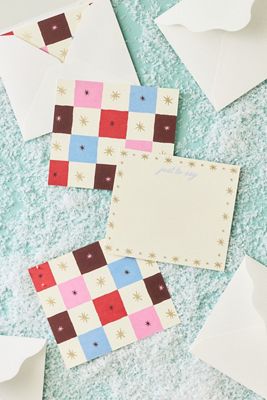 Papier x Anthropologie Mini Notecard Hanging Gift Set