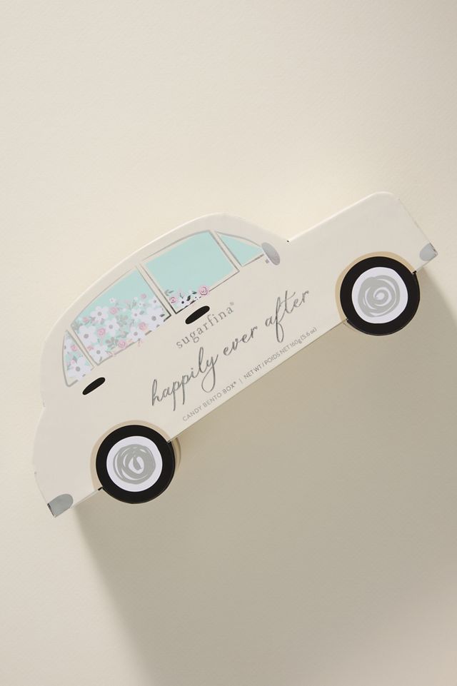 Sugarfina Mr. & Mrs. Happily Ever After 2-Piece Car Candy Bento Box #1