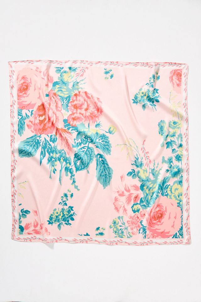 Gardenia Floral Hair Scarf #1