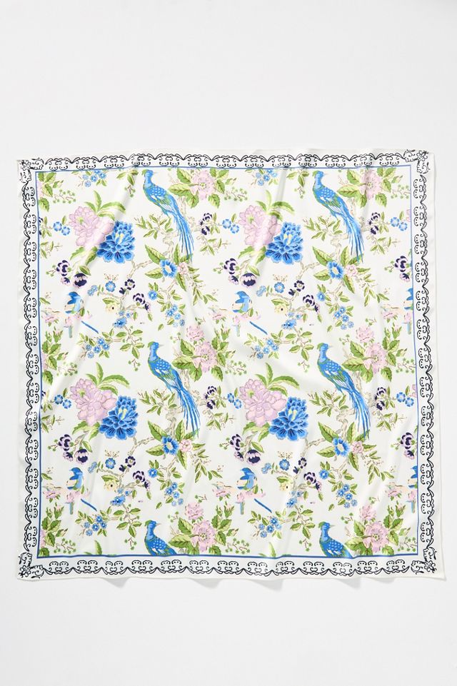 Embroidered Hair Scarf