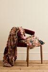 Seren Floral Jacquard Faux-Fur Throw Blanket