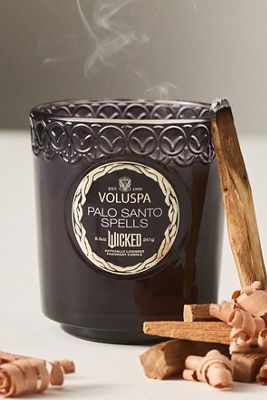Voluspa Elphie's Lair Wicked Glass Candle