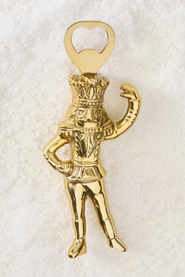 New York City Ballet Nutcracker Bottle Opener In Gold