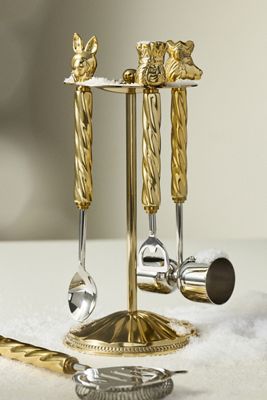 Utensilios de Bar de El Cascanueces del New York City Ballet, Juego de 4