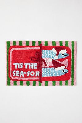 Tis the Season Tufted Bath Mat