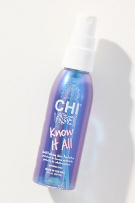 Chi Vibes Travel-size Know It All Multitasking Hair Protector In Blue