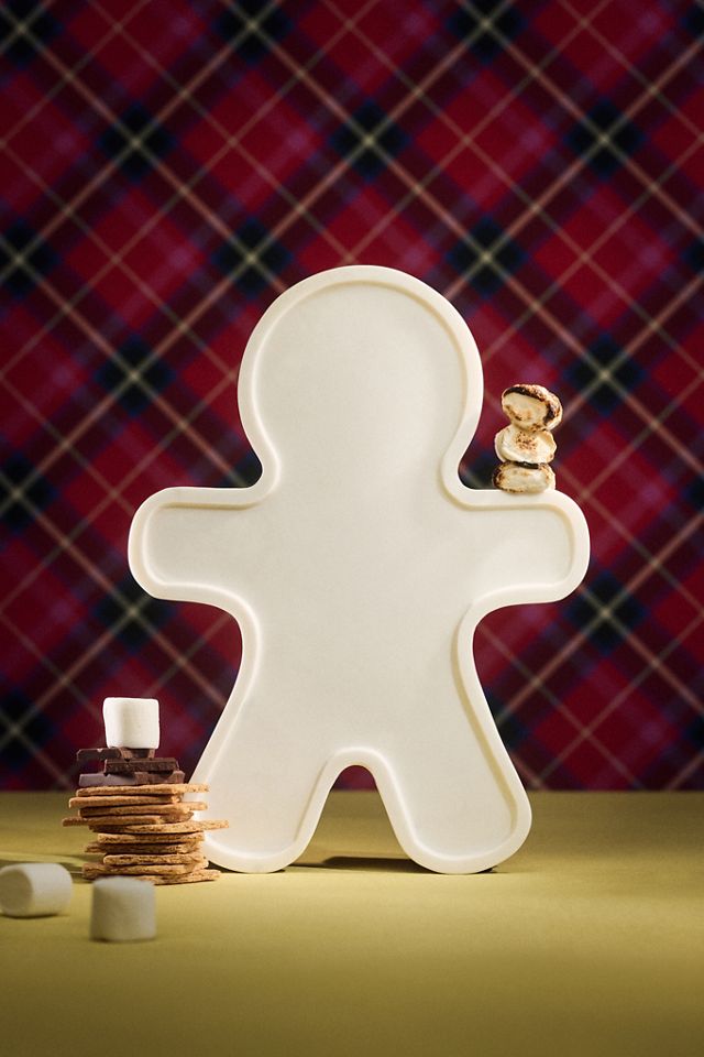 Blitzen Marble Gingerbread Serving Board #1