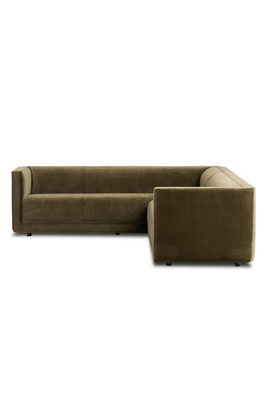 Shop Anthropologie Phillip 119" Two-piece L-shaped Sectional
