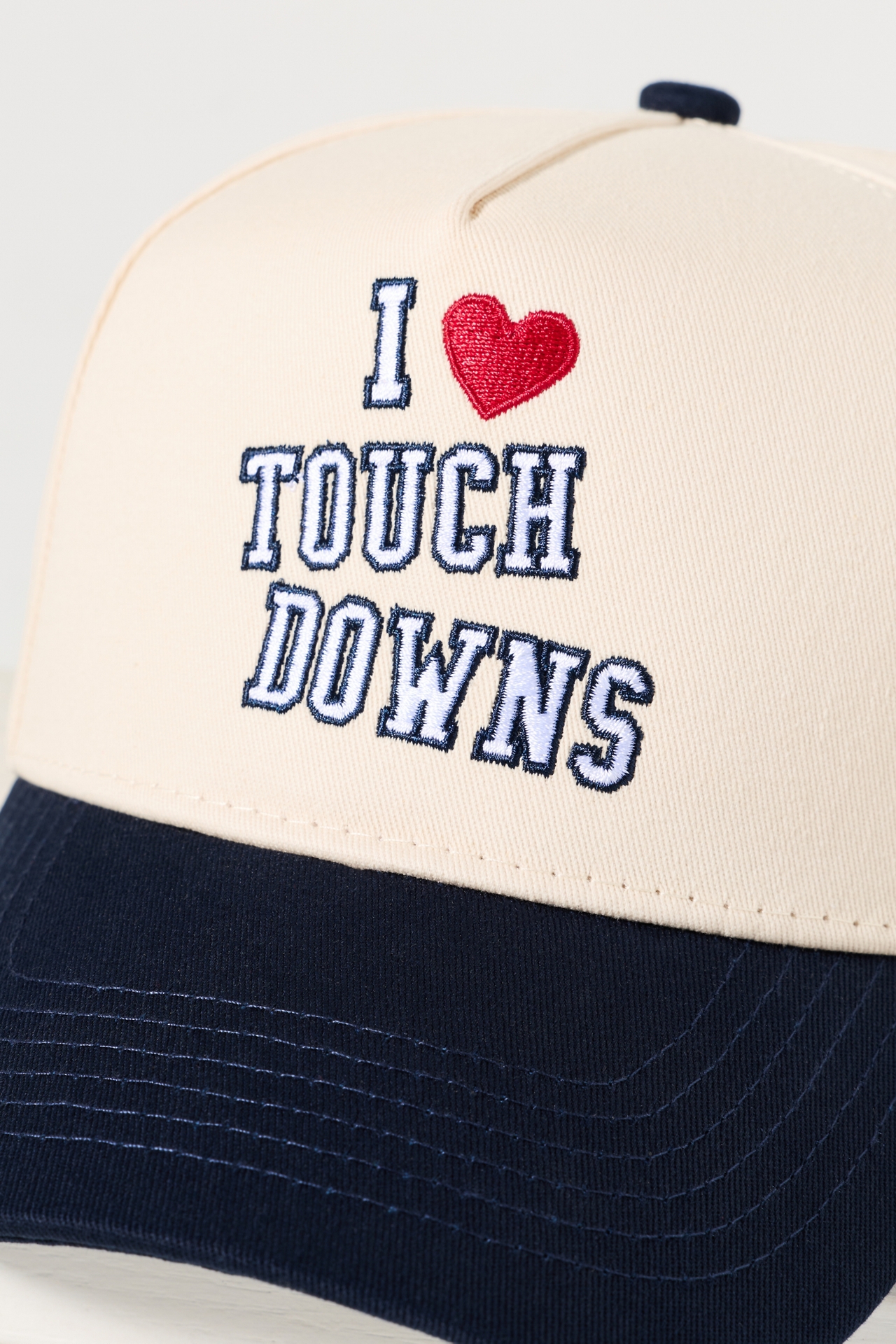 Kenz Kustomz I Heart Touchdowns Trucker Hat