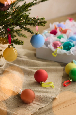 Good Cheer Bauble Midi Ornaments, Set of 25 | Terrain