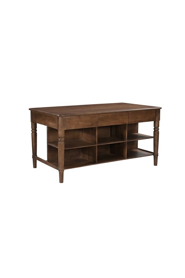 Russet Wood Kitchen Island #1