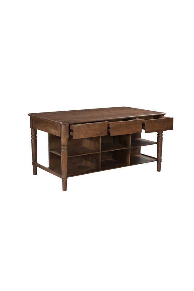 Russet Wood Kitchen Island #2